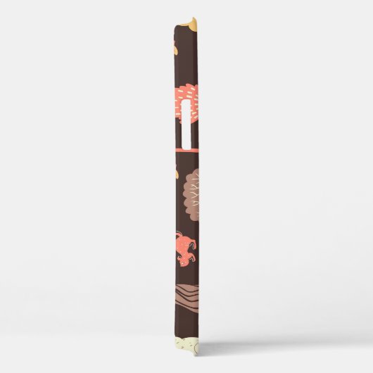 Bomen Dieren: Hand-getrokken Natuur Scene. Case-Mate iPhone Case (Achterkant / Rechts)