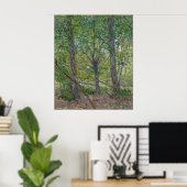 Bomen door Vincent Van Gogh Poster (Thuiskantoor)