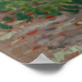 Bomen door Vincent Van Gogh Poster (Hoek)