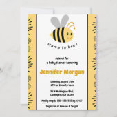 Bomen douche nodigt mama uit om Bumblebee te worde Kaart (Voorkant)