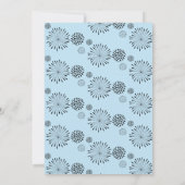 Bomen douche nodigt mama uit om Bumblebee te worde Kaart (Achterkant)