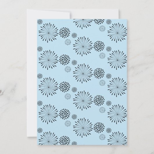 Bomen douche nodigt mama uit om Bumblebee te worde Kaart (Achterkant)