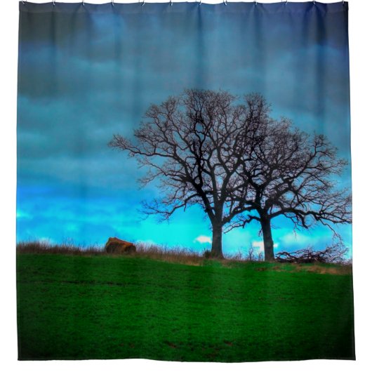 Bomen Douchegordijn (Voorkant)
