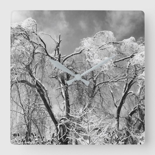 bomen draag vierkante klok (Voorkant)