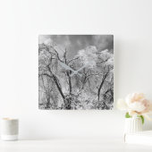 bomen draag vierkante klok (Huis)