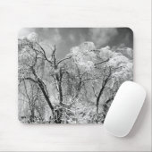 bomen dragen winter muismat (Met muis)