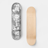 bomen dragen winter persoonlijk skateboard (Voorkant)