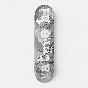 bomen dragen winter persoonlijk skateboard