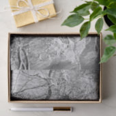 bomen dragen winter tissuepapier (Geschenk)