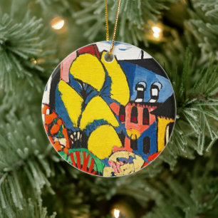 Bomen - Een meesterwerk van Henry Lyman Sayen Keramisch Ornament