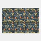 Bomen & Eenden Inpakpapier Vel (Voorkant)