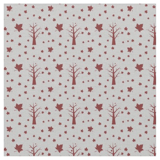 Bomen en bladpatroonstructuur stof (Close Up)