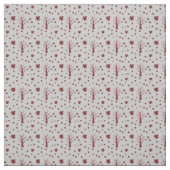 Bomen en bladpatroonstructuur stof (Swatch)