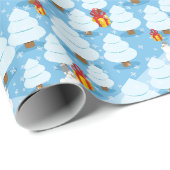 Bomen en Cadeaus Patroon kerstcadeaupapier Cadeaupapier (Rol Hoek)