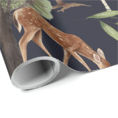 Bomen en dieren cadeaupapier (Rol Hoek)