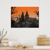 Bomen en gedistilleerde dranken poster (Keuken)