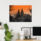 Bomen en gedistilleerde dranken poster (Thuiskantoor)