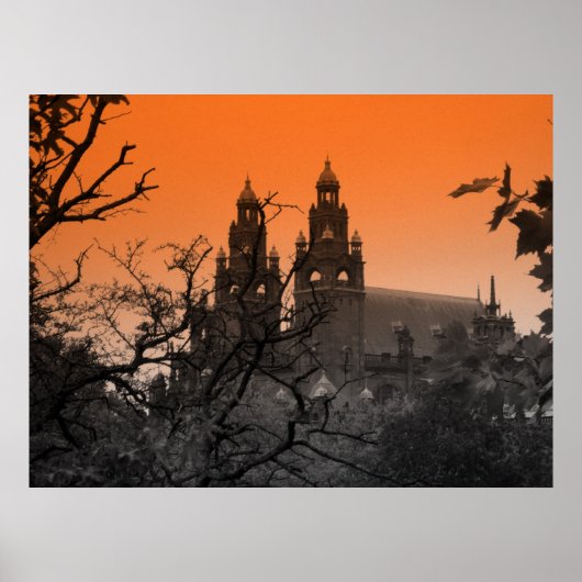 Bomen en gedistilleerde dranken poster (Voorkant)