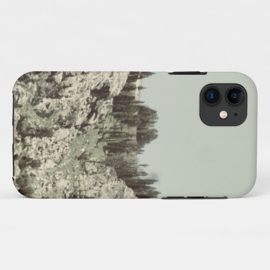 Bomen en Hills Case-Mate iPhone Case (Achterkant (horizontaal))
