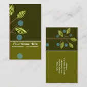 Bomen en hun Visitekaartjes (Voorkant / Achterkant)