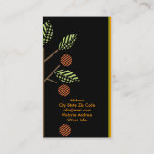 Bomen en hun Visitekaartjes (Achterkant)