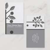 Bomen en hun Visitekaartjes (Voorkant / Achterkant)