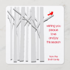 Bomen en Kardinaal Eco-vriendelijke Flat Kraft-Kaa