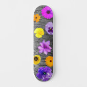 Bomen en Lentebloemen Skateboard (Voorkant)