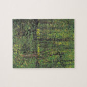 Bomen en ondergroei door Van Gogh Legpuzzel (Horizontaal)