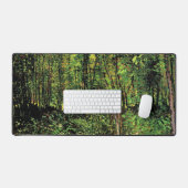 Bomen en ondergroei door Vincent van Gogh Bureaumat (Keyboard & Muis)