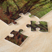 Bomen en ondergroei door Vincent van Gogh Legpuzzel (Zijkant)