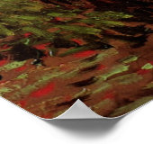 Bomen en ondergroei door Vincent van Gogh Poster (Hoek)