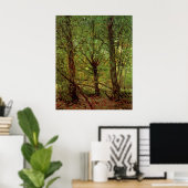 Bomen en ondergroei door Vincent van Gogh Poster (Thuiskantoor)