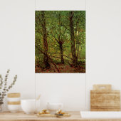 Bomen en ondergroei door Vincent van Gogh Poster (Keuken)