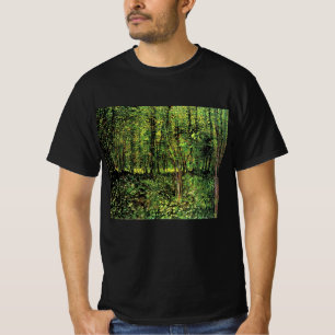 Bomen en ondergroei door Vincent van Gogh T-shirt