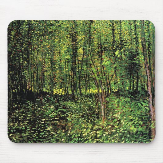 Bomen en ondergroei muismat (Voorkant)