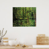 Bomen en ondergroei poster (Keuken)