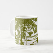 Bomen en platteland koffiemok (Voorkant links)