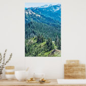 Bomen en Ridges Poster (Keuken)