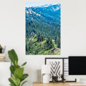 Bomen en Ridges Poster (Thuiskantoor)