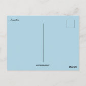 Bomen en rotsen in Namibië Briefkaart (Achterkant)