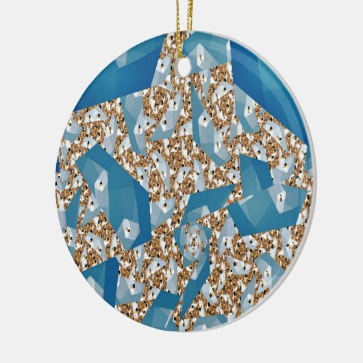 BOMEN EN SKY KERAMISCH ORNAMENT (Links)