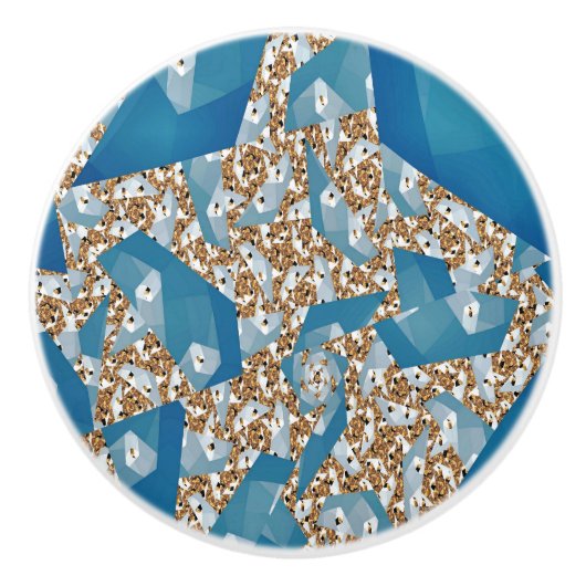 BOMEN EN SKY KERAMISCHE KNOP (Voorkant)