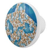 BOMEN EN SKY KERAMISCHE KNOP (Rechts)