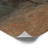 Bomen en Stormen wolken Poster (Hoek)