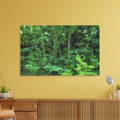 Bomen en struiken canvas afdruk (Insitu (Woonkamer))