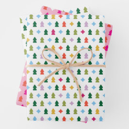 Bomen en Twinkels Inpakpapier Vel