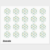 Bomen en Twinkles Multi-Kleur Sticker (Vel)