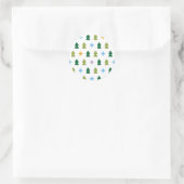 Bomen en Twinkles Multi-Kleur Sticker (Tas)