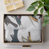 Bomen en vertakkingspatroon ontkoppelen tissuepapier (Geschenk)